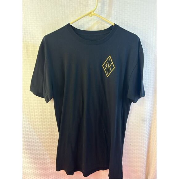 Irregular 1984 tshirt black mens large poly cotton blend - Picture 1 of 6